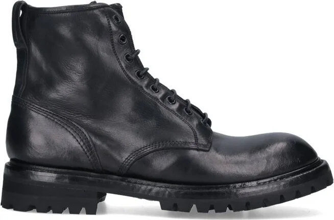 Premiata Chetta Lace-Up Combat Boots