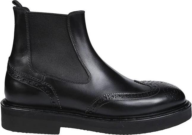 Premiata Cortina Round Toe Ankle Boots