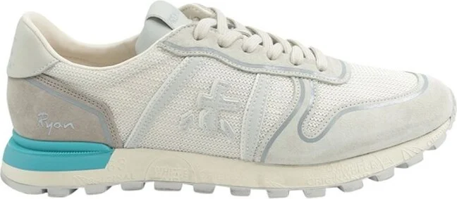 Premiata Logo Patch Lace-Up Sneakers