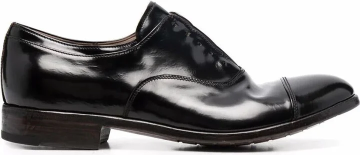 Premiata Luce Brass Lace Up Shoes
