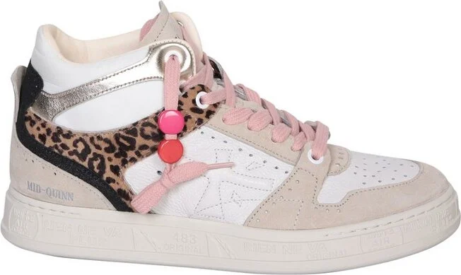 Premiata Mid-Quinnd Lace-Up Sneakers