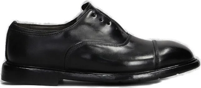 Premiata Round Toe Lace-Up Shoes