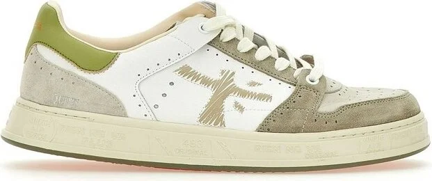 Premiata Round Toe Lace-Up Sneakers