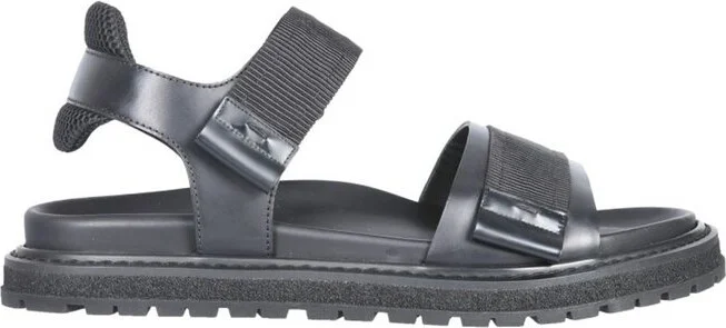 Premiata Round Toe Touch-Strap Design Sandals