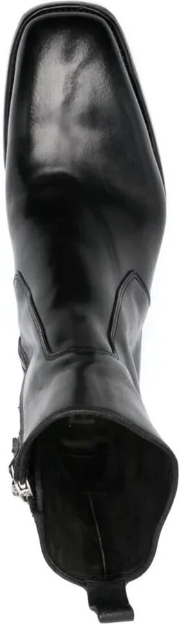 Premiata Soldier Side Zip Texan Boots Shoes - Image 4