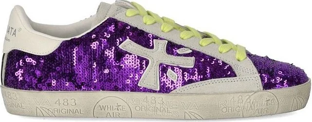 Premiata Stevend Lace-Up Sneakers