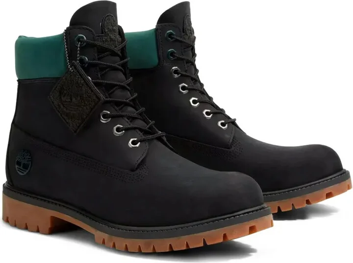Premium 6-Inch "Black/Green" boots - Image 2