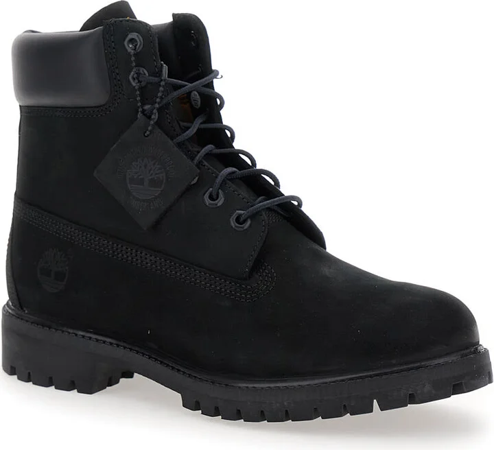 Premium 6 Inch Lace Up Waterproof Boot Black - Image 2