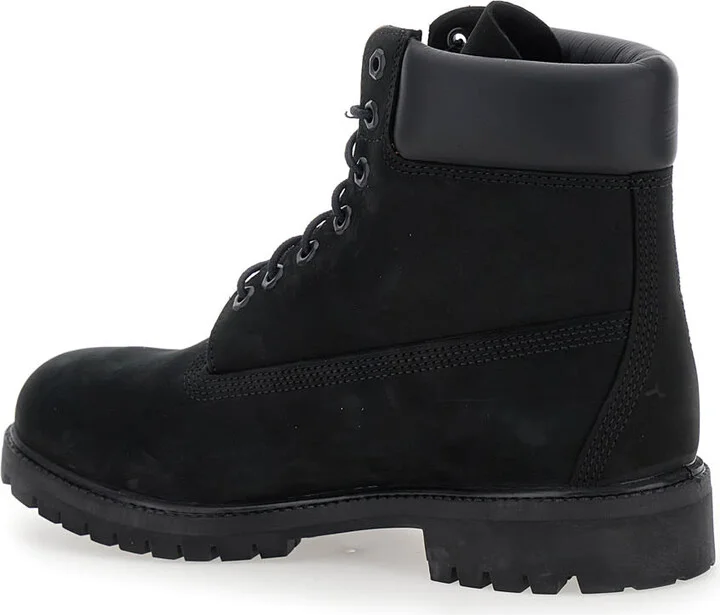 Premium 6 Inch Lace Up Waterproof Boot Black - Image 3