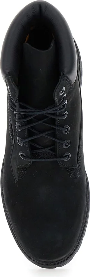Premium 6 Inch Lace Up Waterproof Boot Black - Image 4