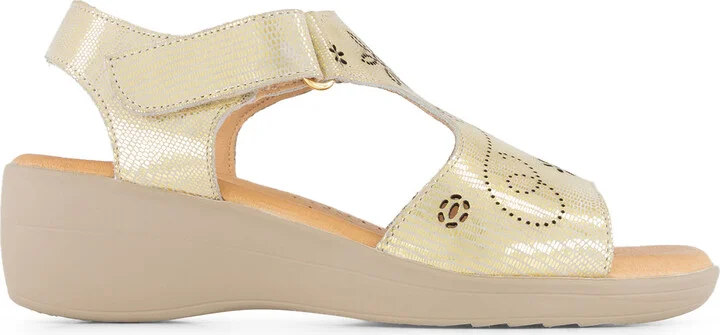 Premium Comfort Women's Wedge Leather Sandals
