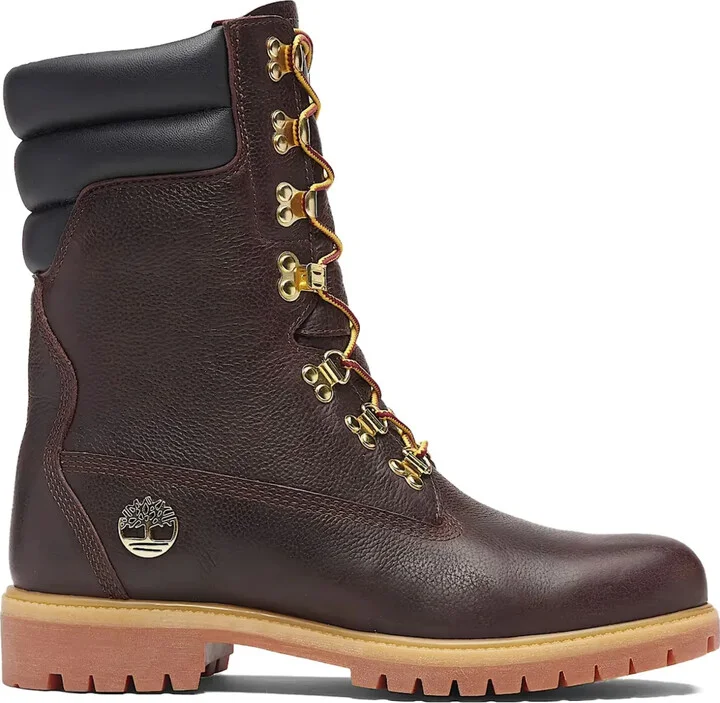 Premium Tall Lace Up Waterproof "Brown" boots