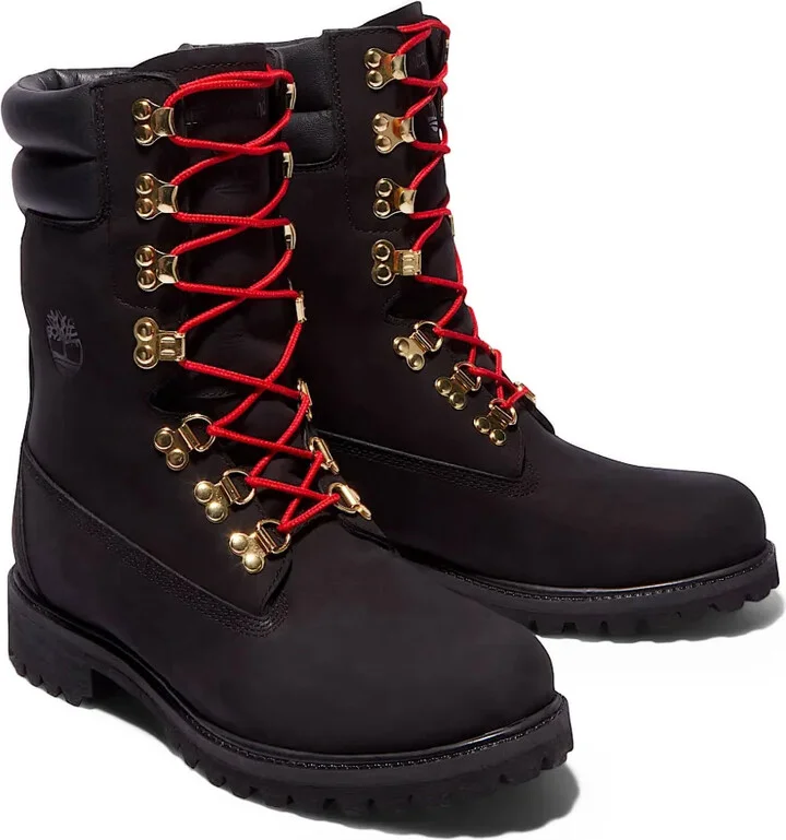 Premium Waterproof Super Boot "Black Nubuck" boots - Image 2