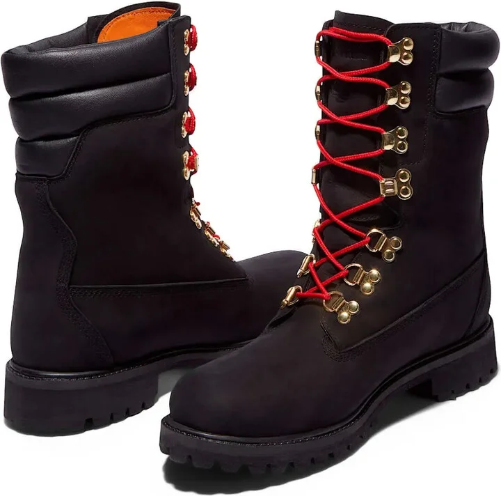 Premium Waterproof Super Boot "Black Nubuck" boots - Image 3