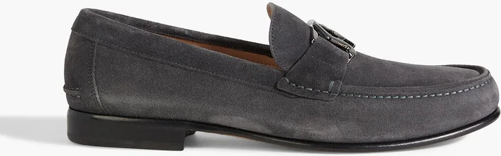 Prerov embellished suede loafers