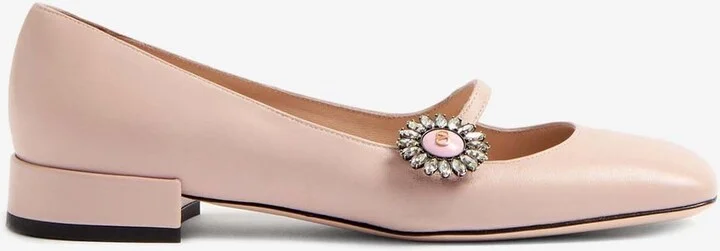 Preshoes Mary-Jane Leather Ballet Flats