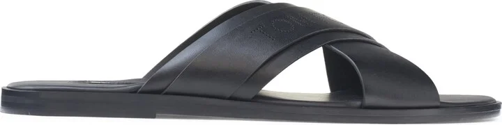 Preston Leather Slide Sandal - Image 3