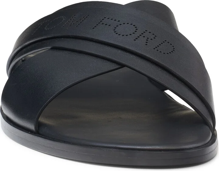 Preston Leather Slide Sandal - Image 4