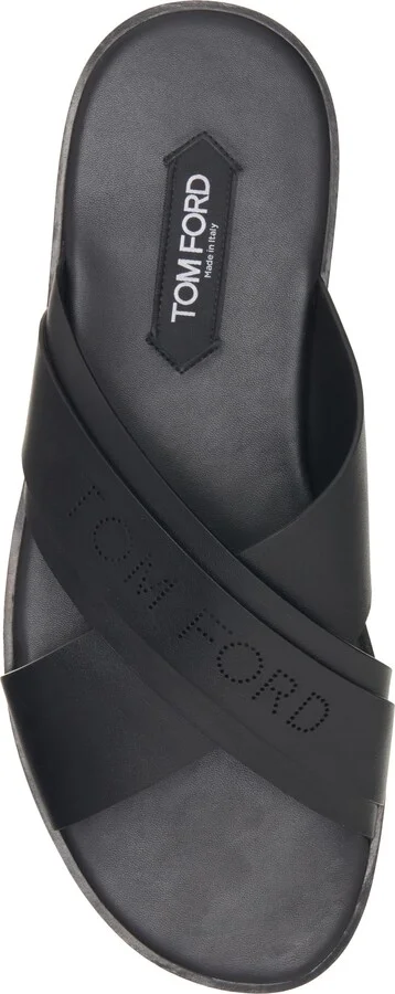 Preston Leather Slide Sandal - Image 5