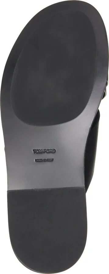 Preston Leather Slide Sandal - Image 6