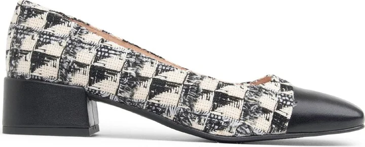 Preston Tweed Cap Toe Pump - Image 3