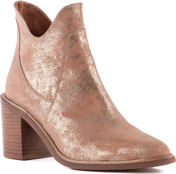 Pretty Little Bird Suede Bootie