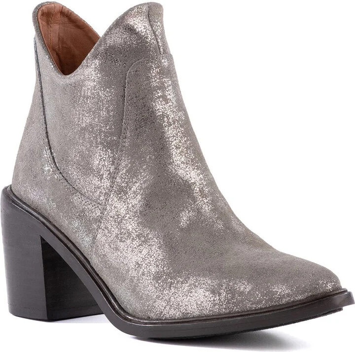 Pretty Little Bird Suede Bootie
