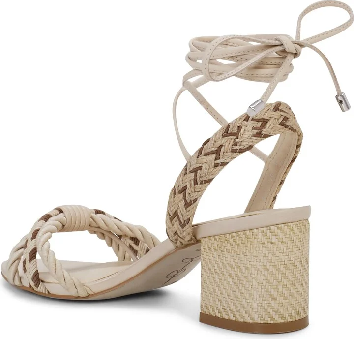 Prim Ankle Wrap Pointed Toe Sandal - Image 2