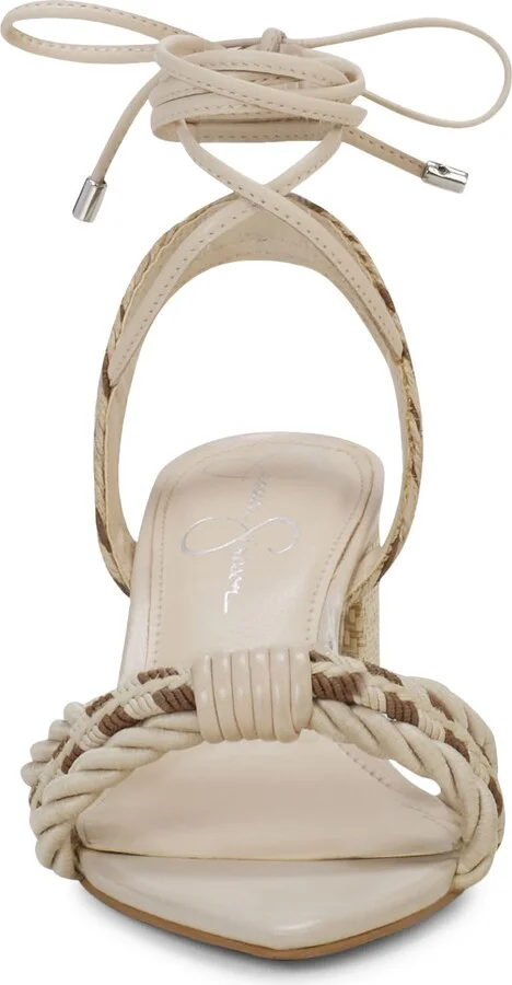 Prim Ankle Wrap Pointed Toe Sandal - Image 4