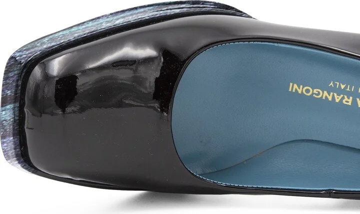 Prima Pump Black Vernice Sky - Image 4