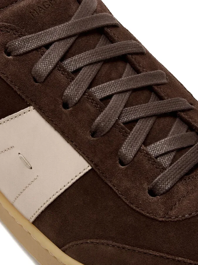 Primera suede leather panel sneakers - Image 4