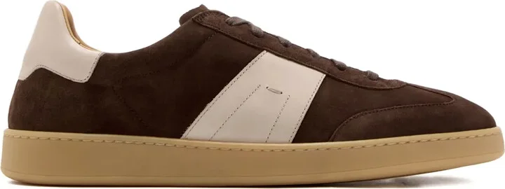 Primera suede leather panel sneakers