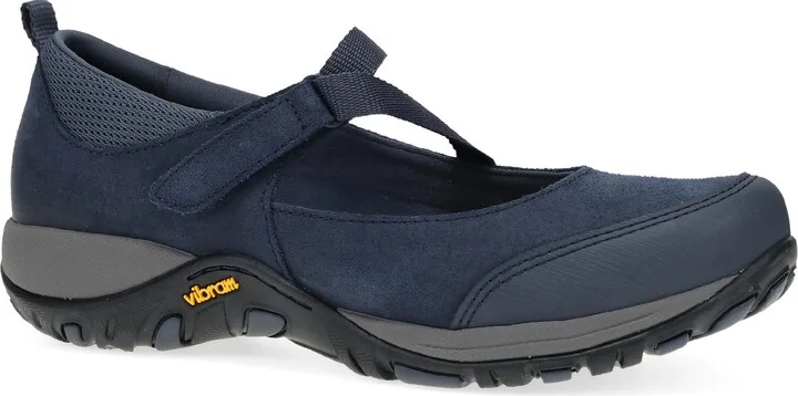 Navy Burnished Suede