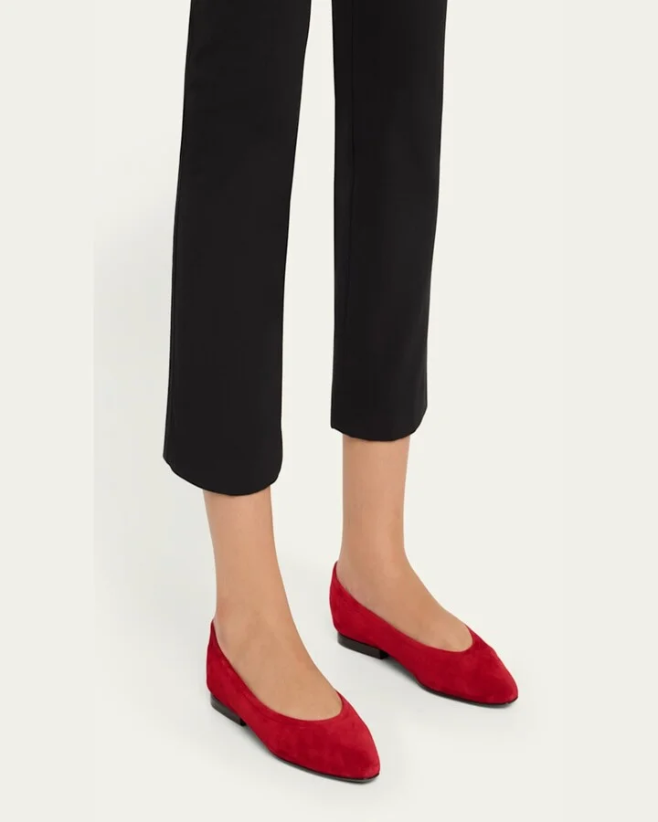 Primula Suede Ballerina Flats - Image 3