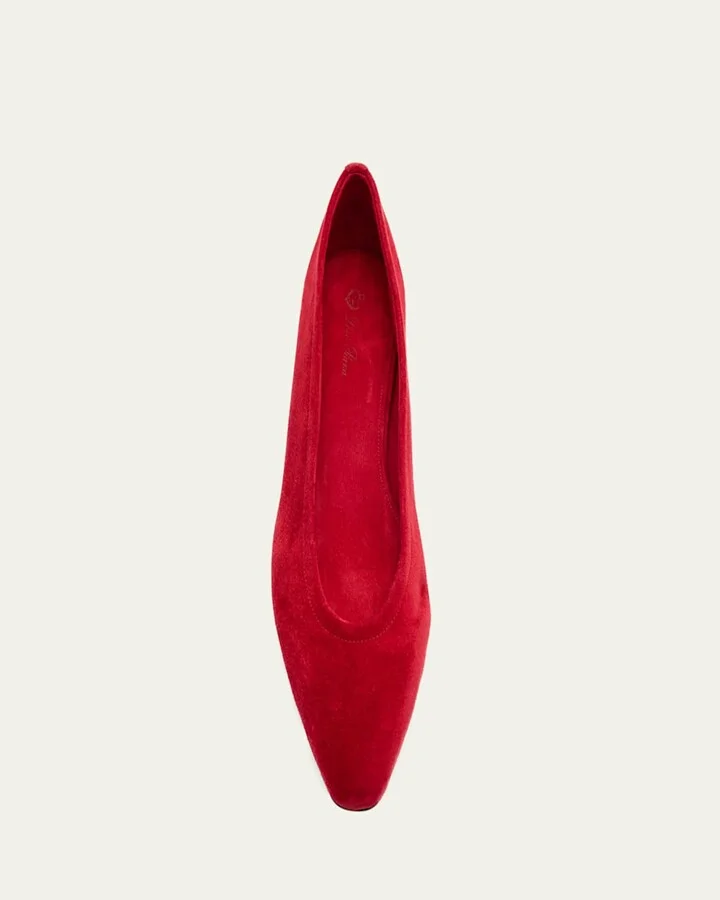 Primula Suede Ballerina Flats - Image 5