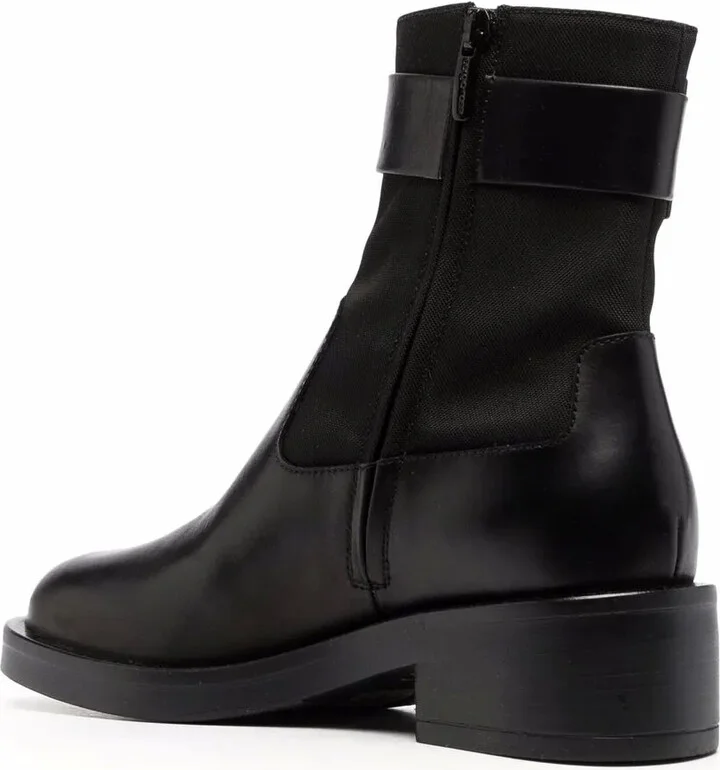 Prince buckle-strap leather boots - Image 3