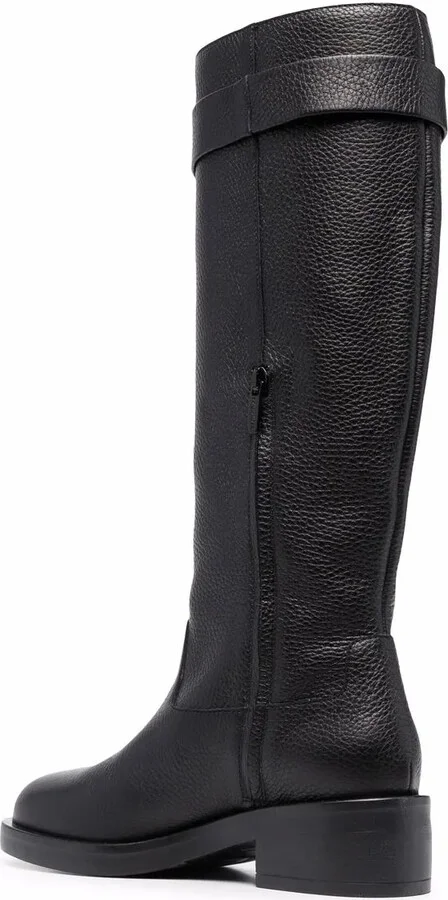 Prince leather knee-high boots - Image 3