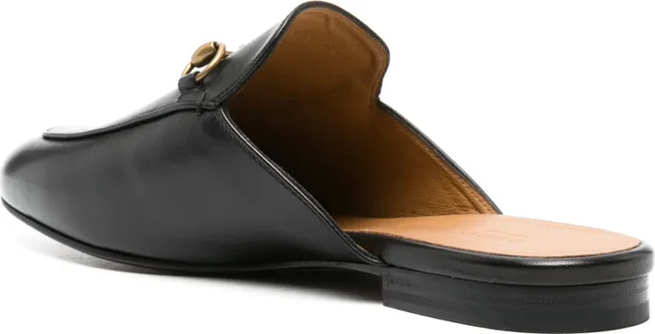 Princetown Horsebit-detail leather mules - Image 3