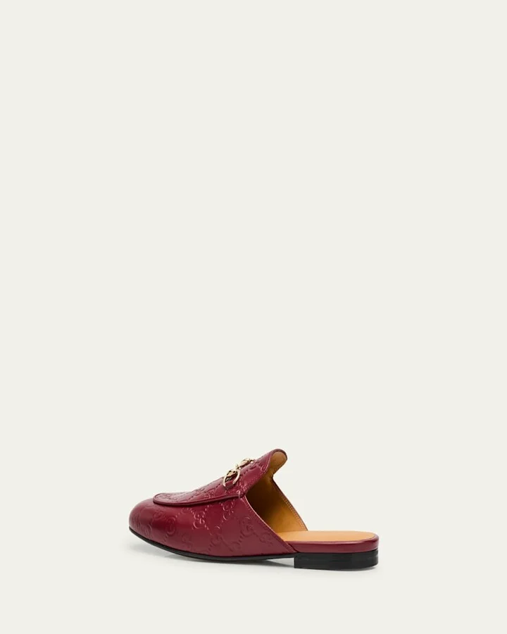 Princetown Monogram Horsebit Leather Mules - Image 7