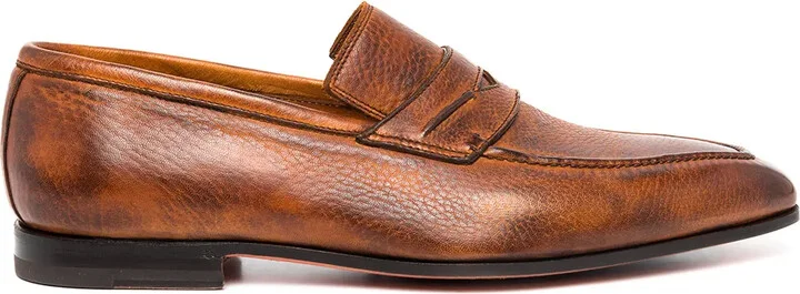 Principe Leather Slip-On Loafers