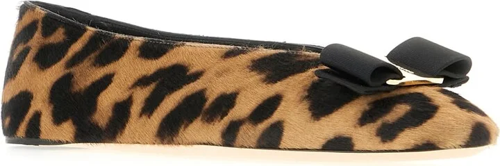 Printed Calf Hair Vanna P Ballerinas - Image 2
