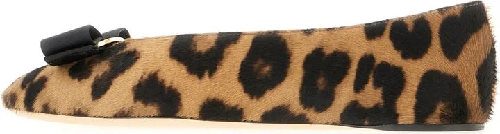 Printed Calf Hair Vanna P Ballerinas - Image 3