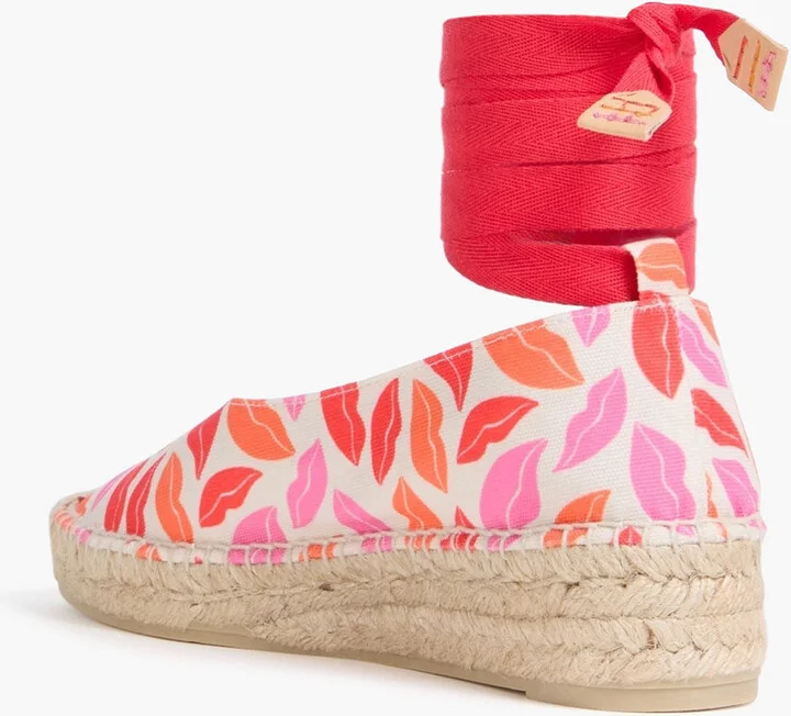 Printed canvas espadrilles - Image 3