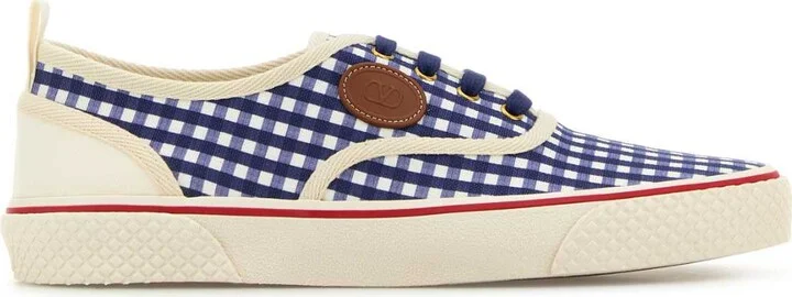 Printed Canvas Nojoke Sneakers