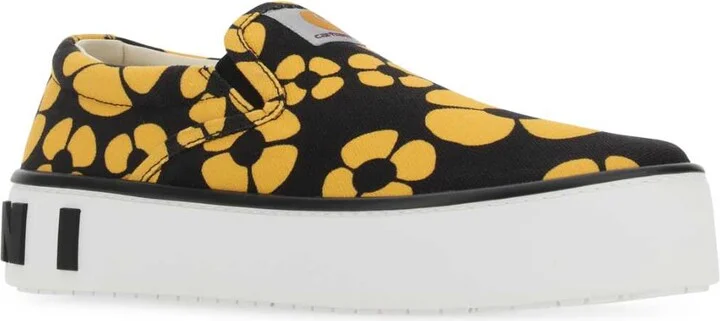 Printed Canvas Slip Ons - Image 2