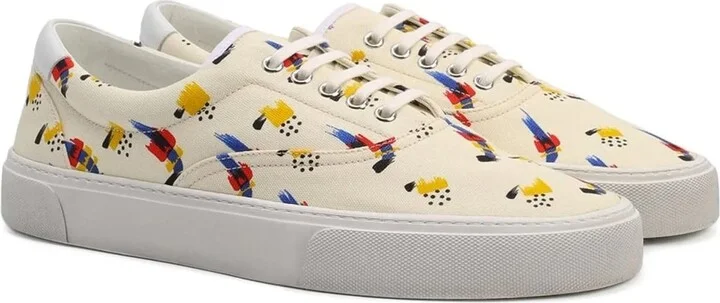 Printed Canvas Sneakers - Image 2
