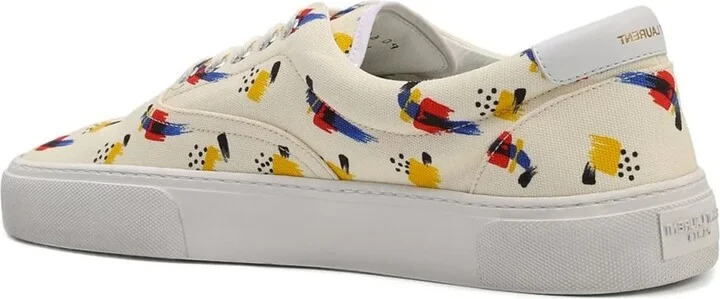 Printed Canvas Sneakers - Image 3