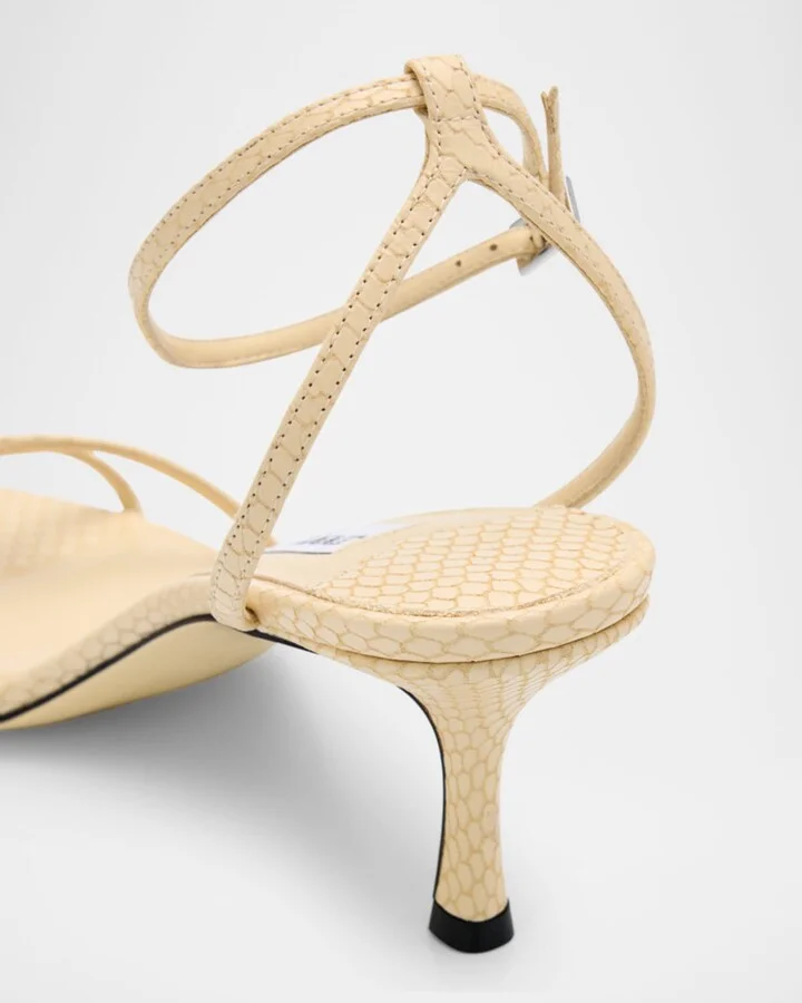 Printed Elaphe 1998 Leo Ankle-Strap Sandals - Image 2