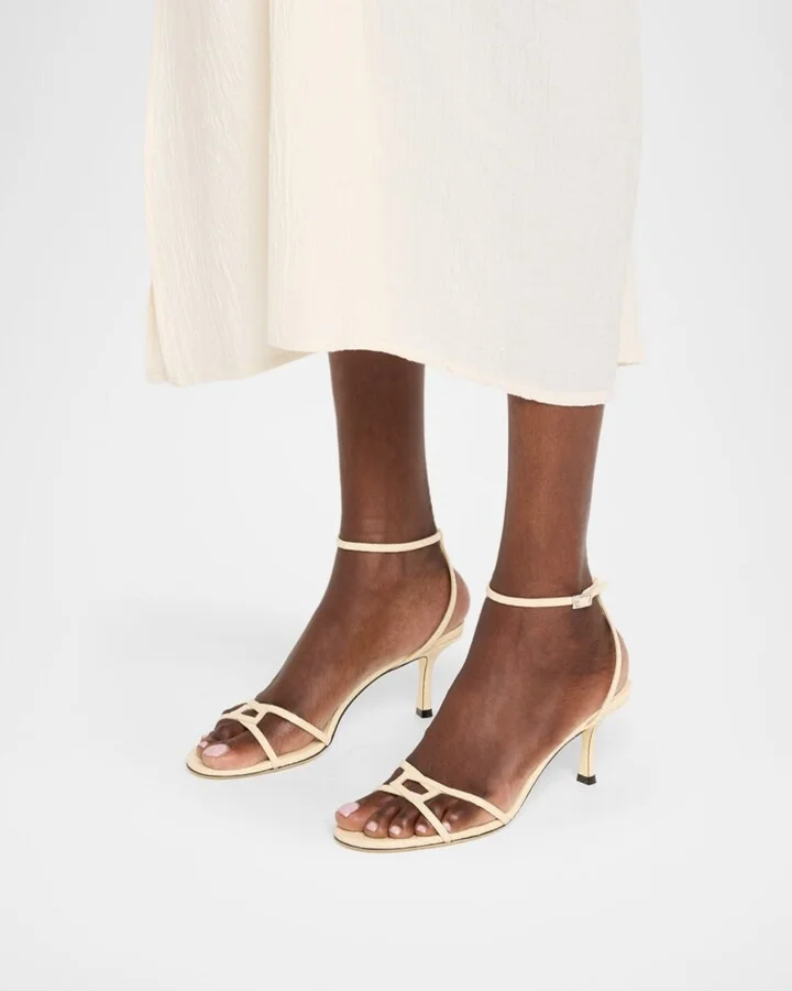 Printed Elaphe 1998 Leo Ankle-Strap Sandals - Image 6