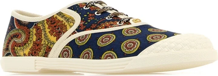 Printed Fabric Bay By Bay Sneakers - Image 2